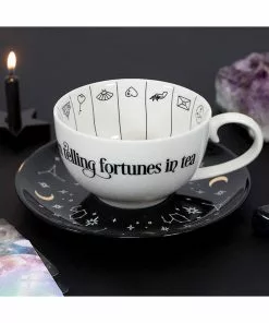 New In Succubus Fortune Telling Cup With Saucer