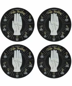 Succubus Palm Reading Set Coasters