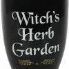 New In Succubus Witch's Herb Garden Planter Black