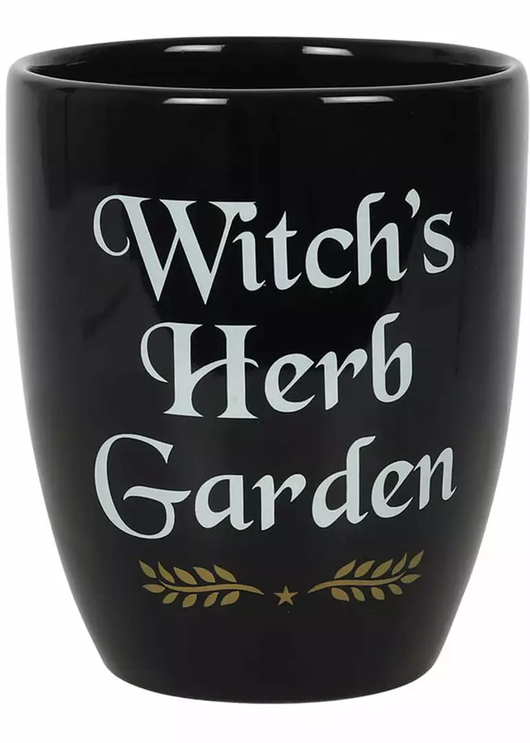 New In Succubus Witch's Herb Garden Planter Black 3 New In Succubus Witch's Herb Garden Planter Black