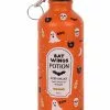 Succubus Halloween Bat Wings Potion Metal Waterbottle Orange