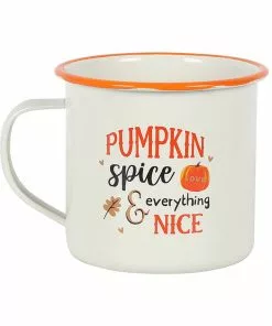 New In Succubus Pumpkin Spice Enamel Mug