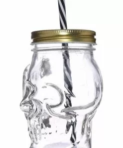 Succubus Gifts Skull Drinkingjar With Lid And Straw 9 Succubus Gifts Skull Drinkingjar With Lid And Straw
