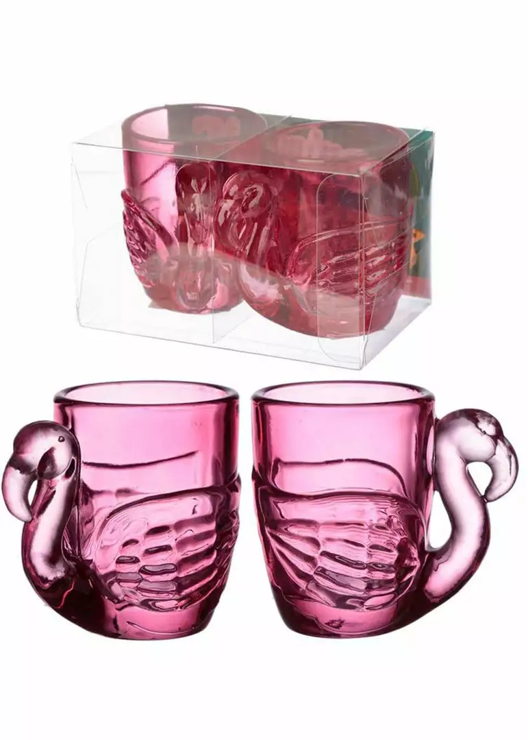 New In Succubus Gifts Flamingo Set Shotglasses Pink 5 New In Succubus Gifts Flamingo Set Shotglasses Pink