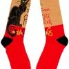 Succubus Mens Steinlen Tournée Du Chat Noir Socks Red 2 Succubus Mens Steinlen Tournée Du Chat Noir Socks Red