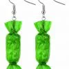 Succubus Jewellery Sweets Drop Earrings Green