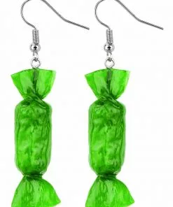 Succubus Jewellery Sweets Drop Earrings Green