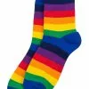 Succubus Blue Rainbow Socks Multi New In