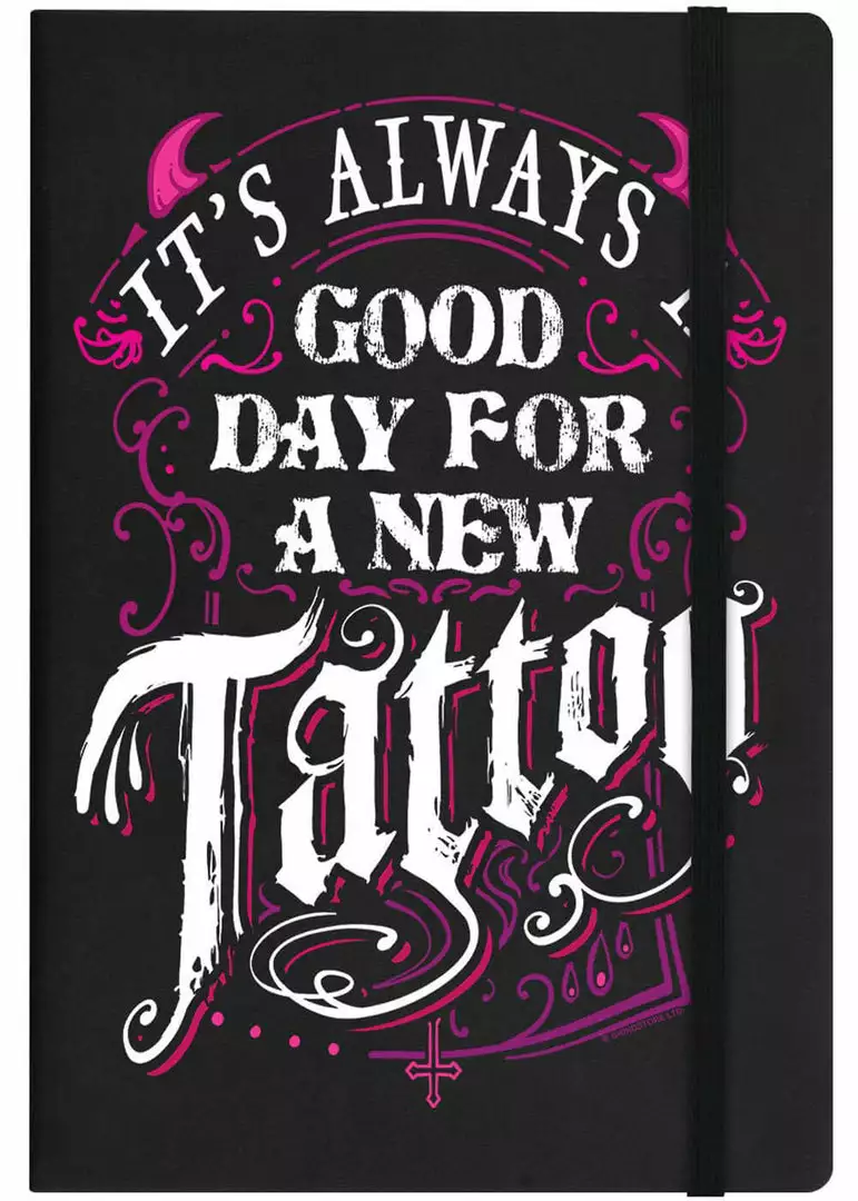 Succubus Gifts New Tattoo A5 Notebook Black New In 3 Succubus Gifts New Tattoo A5 Notebook Black New In