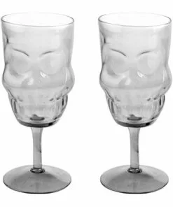 Succubus Gifts Skull Set Wineglasses