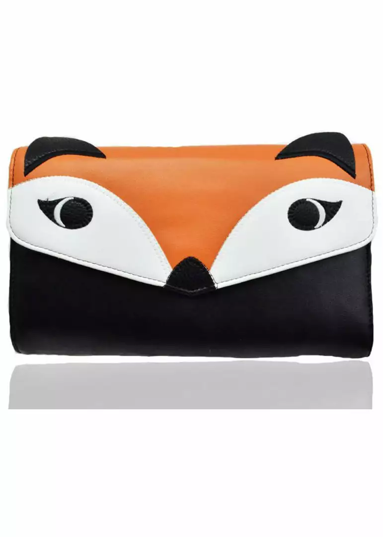 Succubus Foxy Clutch Bag Brown 3 Succubus Foxy Clutch Bag Brown