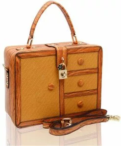 New In Succubus Wardrobe Bag Brown