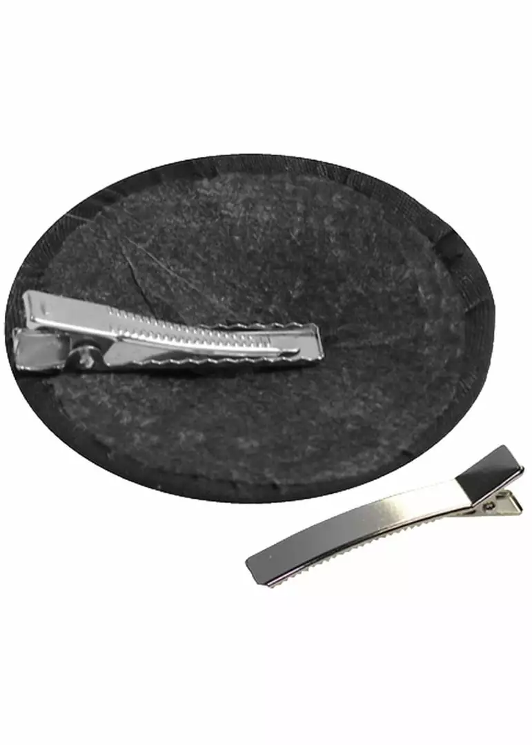 Succubus Fancy Fascinator With Flamingo Skeleton Black Pink 5 Succubus Fancy Fascinator With Flamingo Skeleton Black Pink