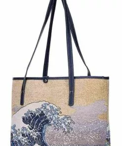 Tapestry Bags Hokusai Great Wave Off Kanagawa Shoulderbag New In 12 Tapestry Bags Hokusai Great Wave Off Kanagawa Shoulderbag New In