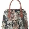Tapestry Bags Labrador Dogs Handbag