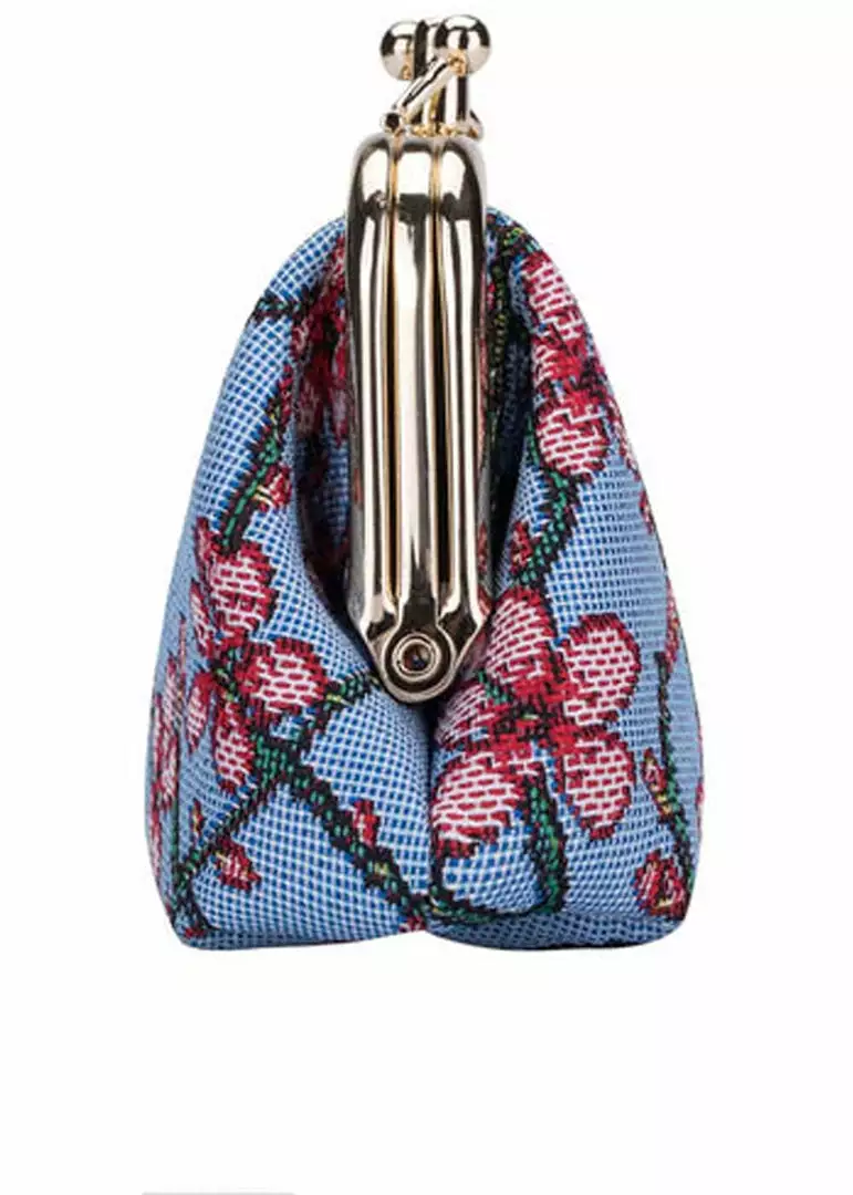 Tapestry Bags Crane Blossom & Swallow Frame Purse New In 5 Tapestry Bags Crane Blossom & Swallow Frame Purse New In