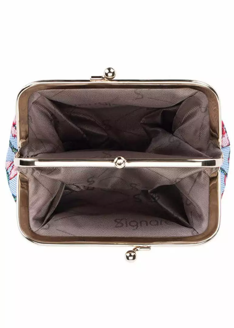 Tapestry Bags Crane Blossom & Swallow Frame Purse New In 4 Tapestry Bags Crane Blossom & Swallow Frame Purse New In