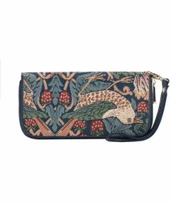 New In Tapestry Bags Morris Strawberry Thief Wallet Blue 12 New In Tapestry Bags Morris Strawberry Thief Wallet Blue