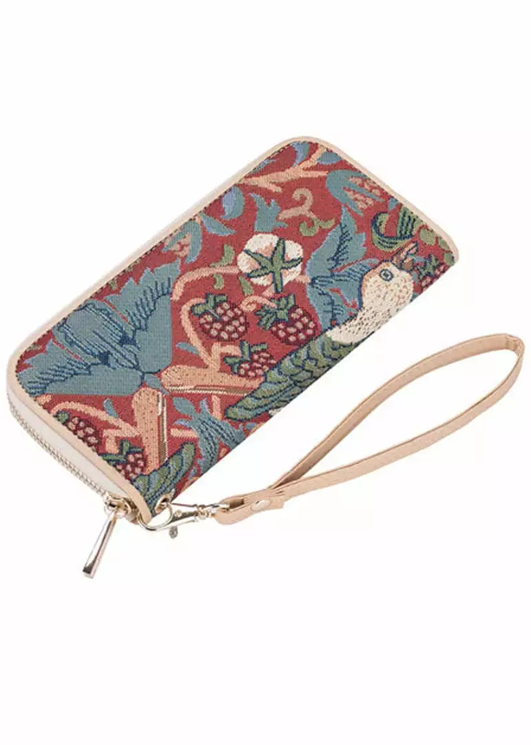 Tapestry Bags Morris Strawberry Thief Wallet Red New In 3 Tapestry Bags Morris Strawberry Thief Wallet Red New In