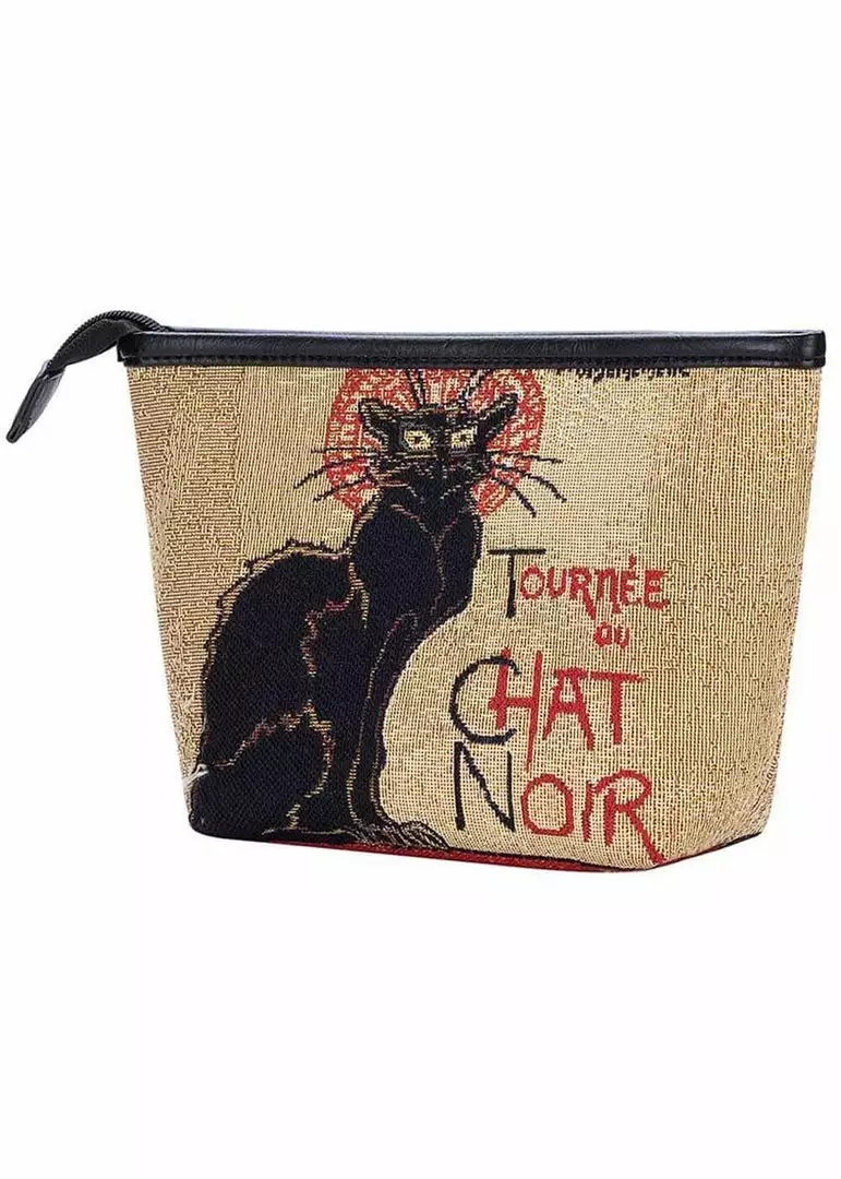 New In Tapestry Bags Steinlen Tournée Du Chat Noir Make Up Bag 4 New In Tapestry Bags Steinlen Tournée Du Chat Noir Make Up Bag