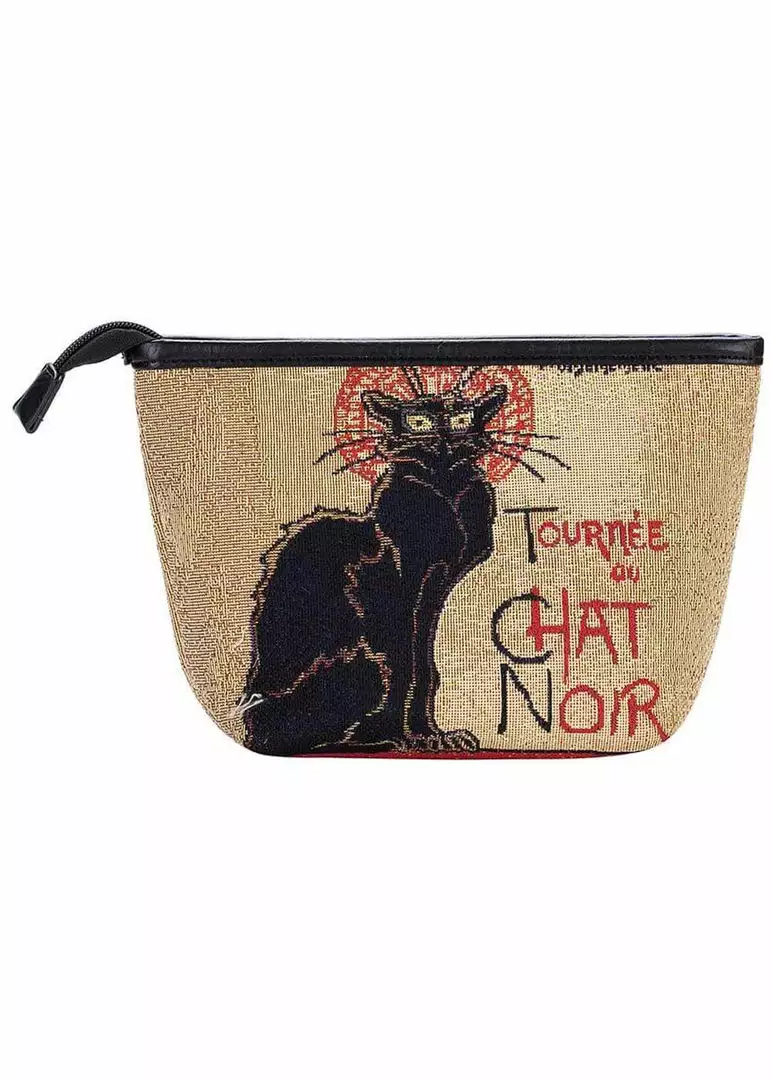 New In Tapestry Bags Steinlen Tournée Du Chat Noir Make Up Bag 3 New In Tapestry Bags Steinlen Tournée Du Chat Noir Make Up Bag