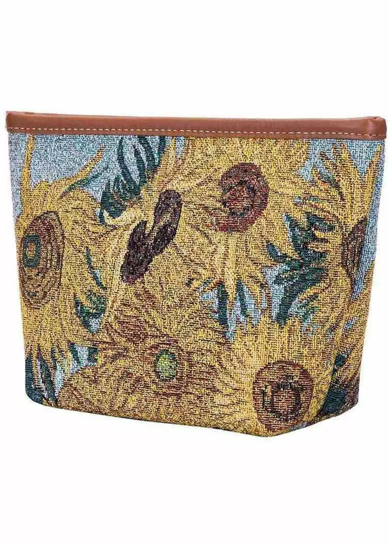 Tapestry Bags Van Gogh Sunflower Make Up Bag 6 Tapestry Bags Van Gogh Sunflower Make Up Bag