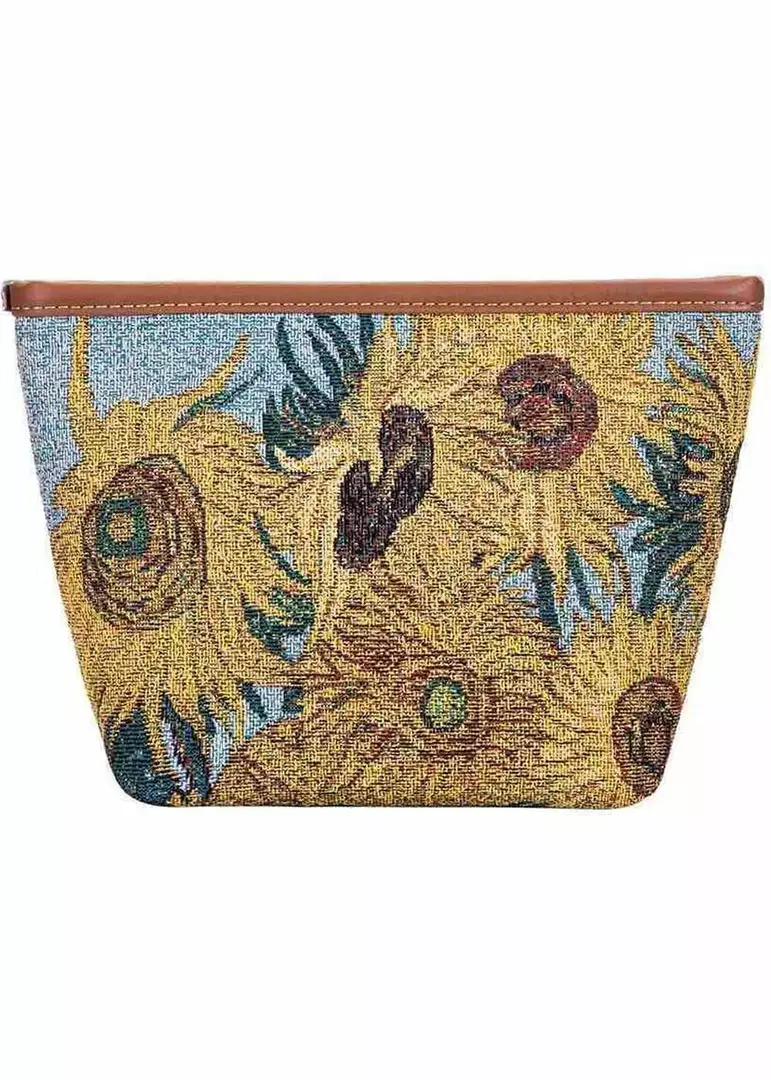 Tapestry Bags Van Gogh Sunflower Make Up Bag 3 Tapestry Bags Van Gogh Sunflower Make Up Bag
