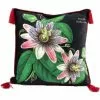 Temerity Jones Botanical Garden Cushion Black Green