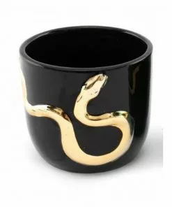 Temerity Jones Snake Planter Black