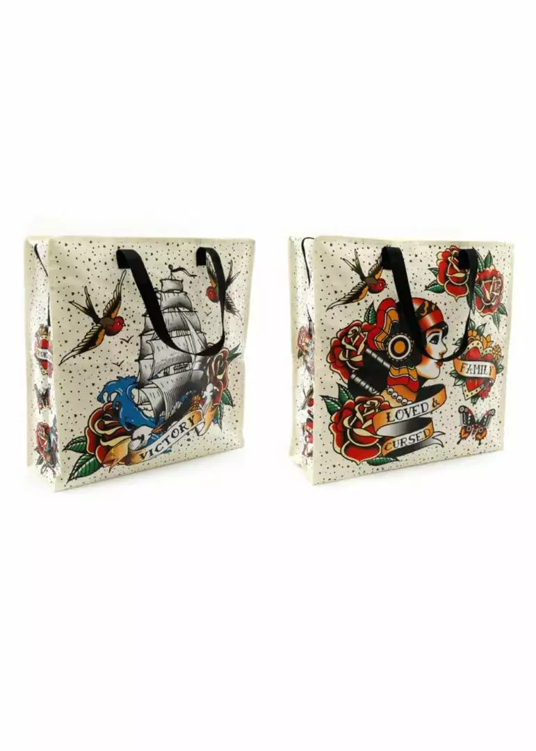 Temerity Jones Tattoo Shopper Bag Multi 3 Temerity Jones Tattoo Shopper Bag Multi