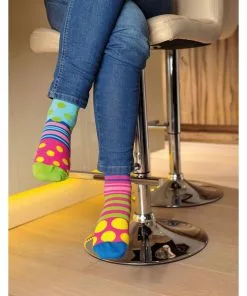 United Odd Socks 6 Ladies Socks Polka Face