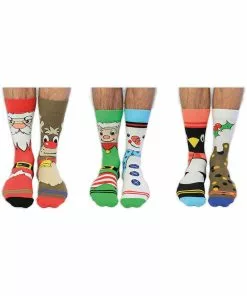 United Odd Socks 6 Mens Socks Santa Banter Christmas New In