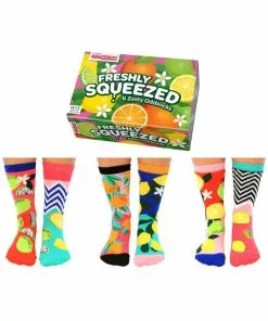 United Odd Socks 6 Ladies Socks Freshly Squeezed New In