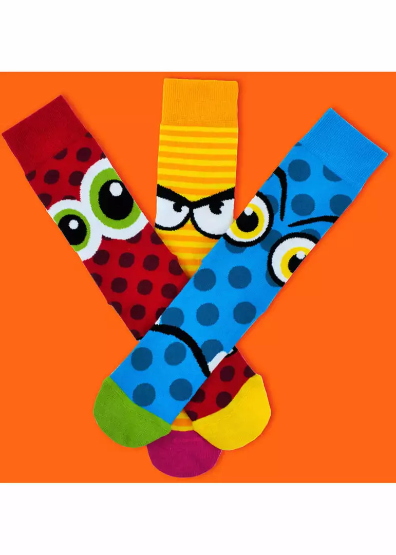 New In United Odd Socks 6 Mens Socks Stress Heads 4 New In United Odd Socks 6 Mens Socks Stress Heads