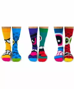 New In United Odd Socks 6 Mens Socks Stress Heads