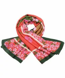 New In Vendula London Animal Park Scarf Lemur Pink 11 New In Vendula London Animal Park Scarf Lemur Pink
