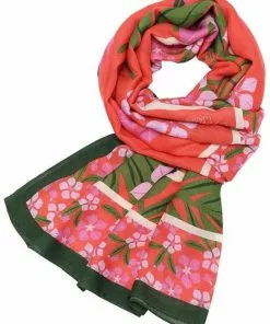 New In Vendula London Animal Park Scarf Lemur Pink 13 New In Vendula London Animal Park Scarf Lemur Pink