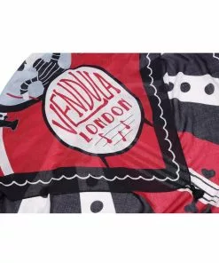 Vendula London House Of Jazz Scarf Red New In 15 Vendula London House Of Jazz Scarf Red New In