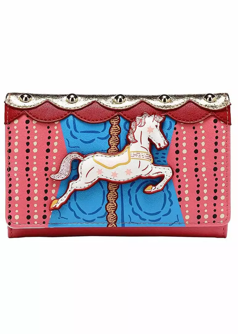 New In Vendula London Heritage Edwardian Pier Carousel Wallet Small Multi 3 New In Vendula London Heritage Edwardian Pier Carousel Wallet Small Multi