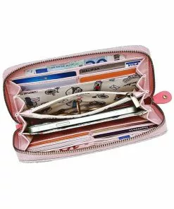 New In Vendula London Vinyl Wallet Large Multi