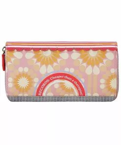 New In Vendula London Vinyl Wallet Large Multi