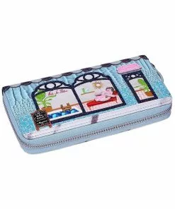 Vendula London Posh Paws Spa Dog Wallet Large Blue New In 12 Vendula London Posh Paws Spa Dog Wallet Large Blue New In