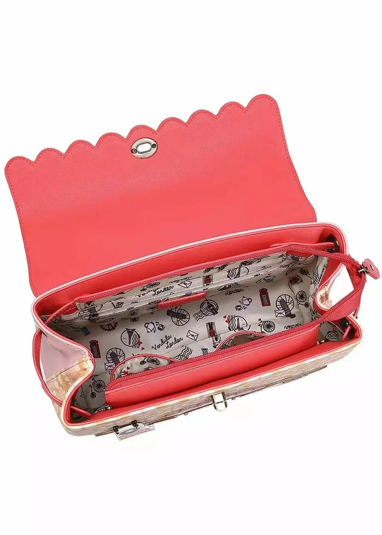 New In Vendula London Vinyl Grace Bag Multi 6 New In Vendula London Vinyl Grace Bag Multi