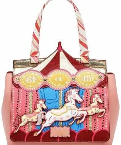 Vendula London Heritage Edwardian Pier Carousel Top Handle Bag Multi
