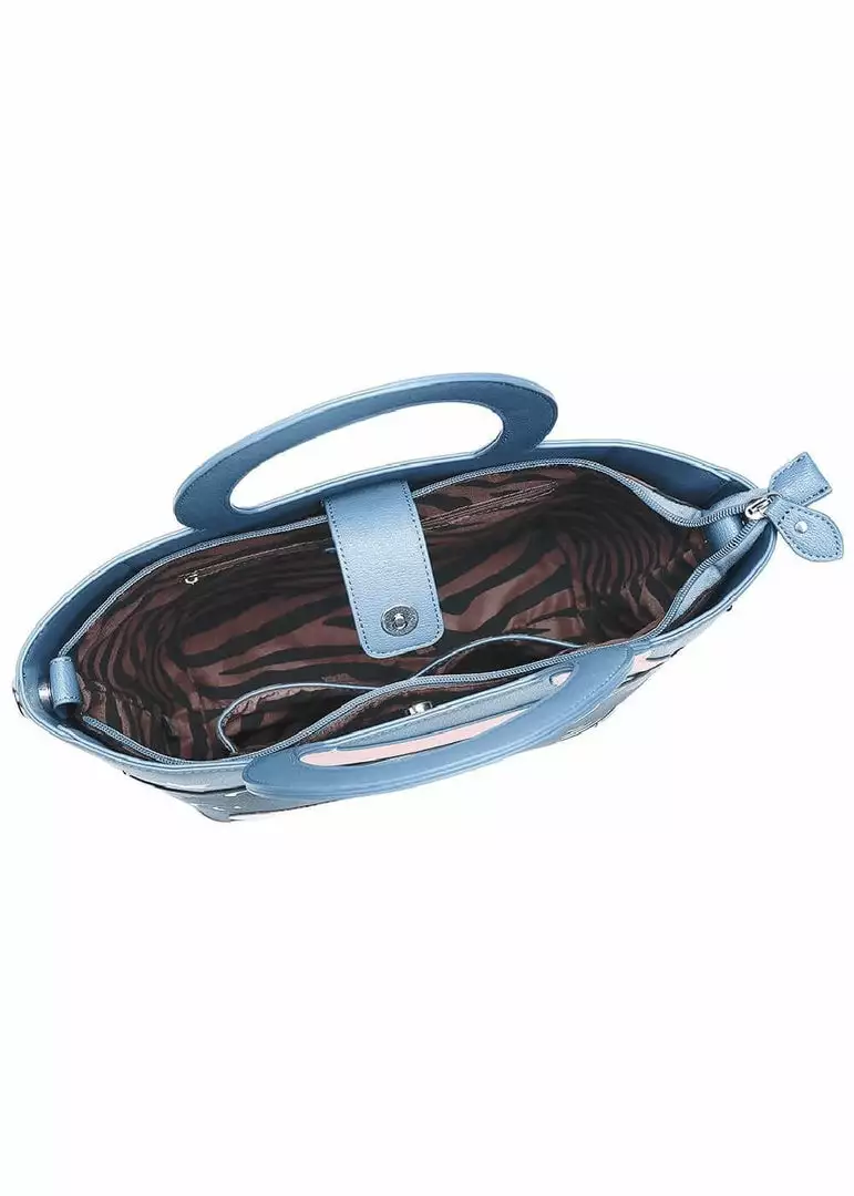 Vendula London Animal Park Ostrich Tote Bag New In 7 Vendula London Animal Park Ostrich Tote Bag New In