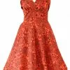 Victory Parade Sissy Warrata 50's Swing Dress Red New In 1 Victory Parade Sissy Warrata 50's Swing Dress Red New In