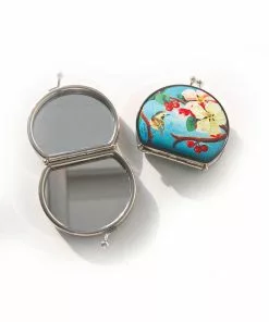 Woody Ellen Blossom 50's Compact Mirror