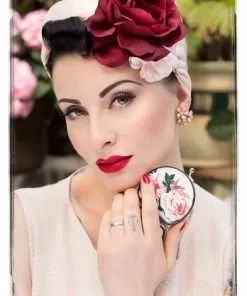 Woody Ellen Honeybird 50's Compact Mirror 7 Woody Ellen Honeybird 50's Compact Mirror