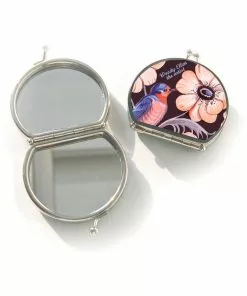 New In Woody Ellen Swallow 50's Compact Mirror