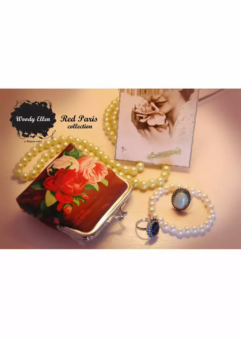 Woody Ellen Paris 50's Coin Purse 4 Woody Ellen Paris 50's Coin Purse